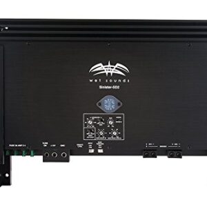 Wet Sounds Sinister SDX2 1250 Watt 2-Channel Amplifier (Renewed)