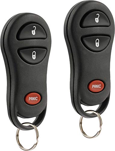 Key Fob Keyless Entry Remote fits Chrysler, Dodge, Plymouth (GQ43VT17T), Set of 2