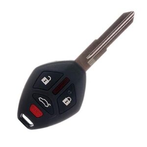 ocpty 1x flip key entry remote control entry remote key fob transponder ignition key for 07 08 09 10 11 12 for mitsubishi eclipse galant oucg8d620ma oucg8d-620m-a 850g-g8d620ma