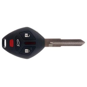 OCPTY 1X Flip Key Entry Remote Control Entry Remote Key Fob Transponder Ignition Key for 07 08 09 10 11 12 for Mitsubishi Eclipse Galant OUCG8D620MA OUCG8D-620M-A 850G-G8D620MA