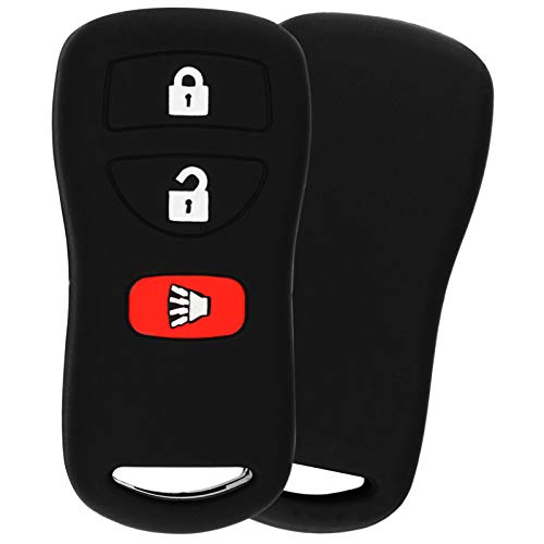 KeyGuardz Keyless Remote Car Key Fob Shell Cover Soft Rubber Case (Pack of 2)