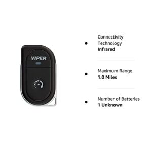 Viper Remote Replacement 7816V - 2 Way One Button Remote 1 Mile Range Car Remote