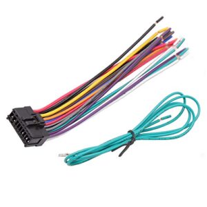 red wolf pioneer 18 pin audio radio wiring harness head unit stereo replacement connector for pioneer deh-p80mp/ p6600r/ p8100r etc