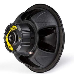 KICKER Comp 15-inch (38cm) Subwoofer, 4-Ohm, RoHS Compliant