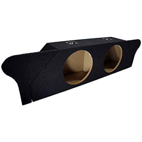 Compatible with 2010-2013 Chevy Camaro Ls Lt Ss Dual 12" Subwoofer Enclosure Speaker Sub Box New