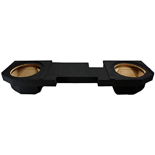 ASC Compatible with 2002-12 Dodge Ram Quad/Crew Cab Truck DTB-2X12-QUAD-UP Dual 12" Subwoofer Box Enclosure