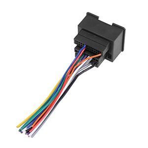 uxcell DC 12V Car Female CD Radio Wire Harness Adapter Connector for Chevrolet Cruze