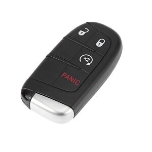x autohaux keyless entry remote car key fob 433mhz 4 button m3n-40821302 for dodge journey 2011-2020