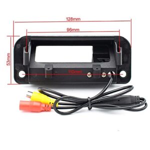 HDMEU HD Color CCD Waterproof Vehicle Car Rear View Backup Camera, 170° Viewing Angle Reversing Camera for Mercedes Benz W204 S204 C Class W212 C180 C200 C260 C300