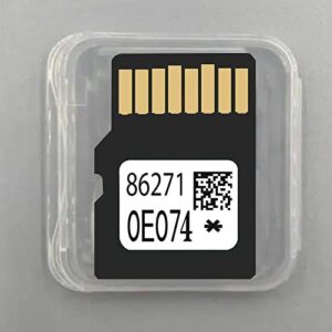 Latest 2022 Maps Updated 86271 0E074 Navigation GPS SD Card Compatible with Toyota Prius 4 Runner Sync USA/Canada Maps