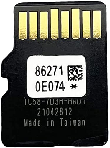 Latest 2022 Maps Updated 86271 0E074 Navigation GPS SD Card Compatible with Toyota Prius 4 Runner Sync USA/Canada Maps