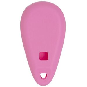 Keyless2Go Replacement for New Silicone Cover Protective Case for Remote Key Fobs with FCC CWTWB1U819 - Pink