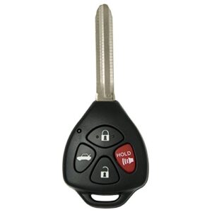 keyless2go replacement for new keyless entry remote car key for 2011 toyota camry hyq12bby with g chip