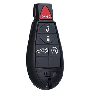 Remote Key Fob FOBIK Replacement Fits for Dodge Challenger 2008 2009 2010 2011 2012 2013 2014 Charger 2009-2013 Durango 2009-2013 Chrysler 300 IYZ-C01C Keyless Entry Remote Start Control