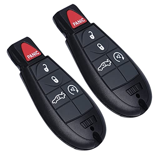 Remote Key Fob FOBIK Replacement Fits for Dodge Challenger 2008 2009 2010 2011 2012 2013 2014 Charger 2009-2013 Durango 2009-2013 Chrysler 300 IYZ-C01C Keyless Entry Remote Start Control