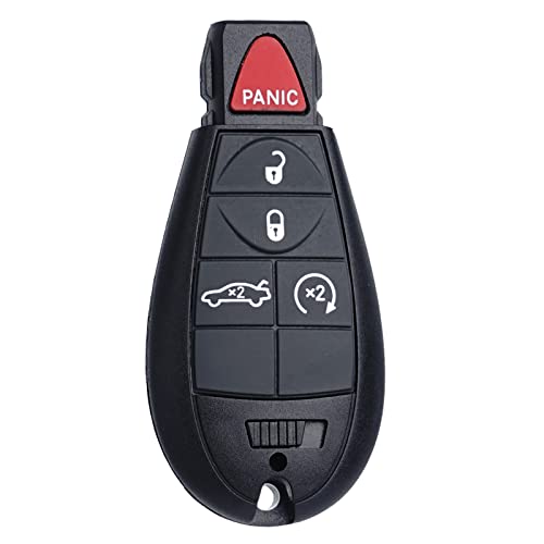 Remote Key Fob FOBIK Replacement Fits for Dodge Challenger 2008 2009 2010 2011 2012 2013 2014 Charger 2009-2013 Durango 2009-2013 Chrysler 300 IYZ-C01C Keyless Entry Remote Start Control