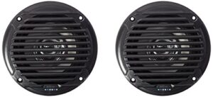 jensen ms5006br black 5.25″ dual cone waterproof speakers