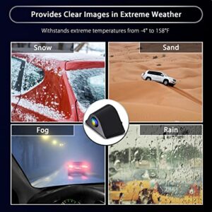 NexiGo D80 2.5K Mirror Dash Cam Front and Rear with Sony IMX335 STARVIS Sensor, 12 Inch Full Touch Screen, Super Night Vision, Emergency Recording, Waterproof Rearview Camera, Parking Assistance