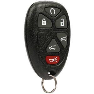 car key fob keyless entry remote fits 2007-2014 chevy tahoe suburban / 2007-2014 cadillac escalade / 2007-2014 gmc yukon (fits part # 15913427, 20869057, 22756462)