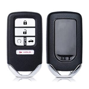Key Fob Remote Replacement Fits for Honda Civic 2016 2017 2018 2019 2020 2021 KR5V2X Smart Proximity Keyless Entry Remote Control Uncut 5 Buttons 433Mhz (72147-TBA-A11)