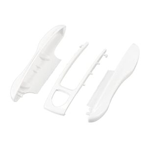 x autohaux 1 set white painted key cover fob shell cover for porsche panamera cayenne taycan