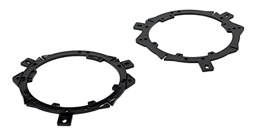 Scosche Select 1988 to 2019 Chrysler, Dodge, Jeep or Plymouth 6.5” - 6.75” Speaker Adapter (1 Pair) SAC656