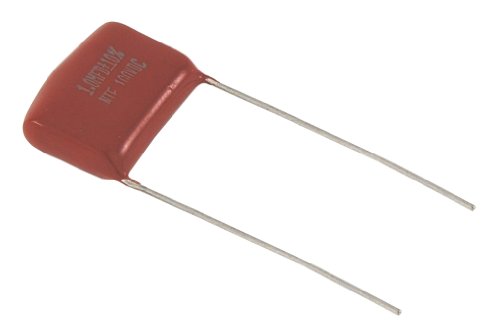 NTE Electronics MLR123K50 Series MLR Polyester Non-Polarized Film Capacitor, Radial Lead, Non-Inductive, 0.012 µF Capacitance, 10% Tolerance, 50V