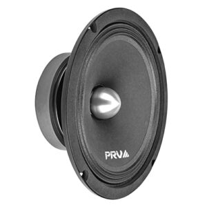 prv audio 8 inch midrange speaker 8mr500-4 bullet, 500 watts program power, 4 ohm, 1.5 in voice coil bullet speakers for car audio door louspeaker (single)