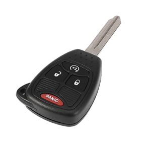 x autohaux keyless entry remote car key fob 315mhz for jeep wrangler 2009-2018