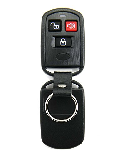 Replacement Case Compatible With 2003-2006 Hyundai Santa Fe Key Fob Remote (FCC ID: OSLOKA-221T, OSLOKA-2201T, P/N: 95411-26200)