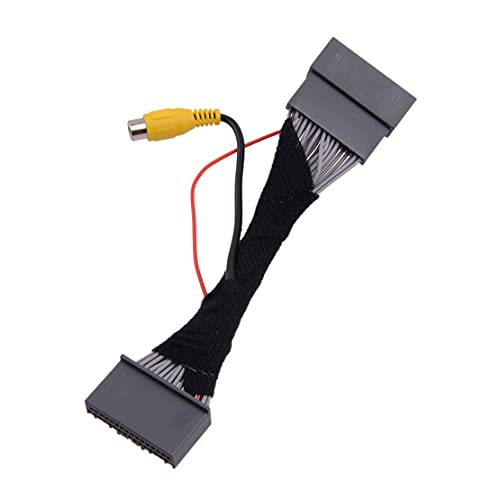 beler Rear View Camera Adapter Wire Harness Cable Video Connector Fit for Honda CRV Civic