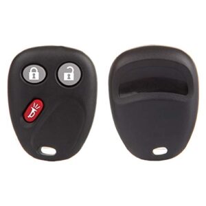 ECCPP Replacement 315MHz Keyless Entry Remote Key Fob fit for Chevy Trailblazer/GMC Envoy/Buick Rainier/Isuzu Ascender MYT3X6898B (2X)