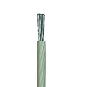 stinger shw14c7 4 gauge clear hyper-flex power/ground cable, clear