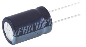 nte electronics nevh1.0m450bb series nevh aluminum electrolytic capacitor, 20% capacitance tolerance, radial lead, 1Μf capacitance, 450v