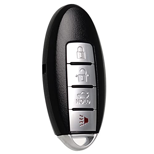 Key Fob Replacement Fits for Nissan Altima 2007 2008 2009 2010 2011 2012 Maxima 2009-2013 2014 Murano 370Z Infiniti EX35 FX35 G37 G25 Keyless Entry Remote Control KR55WK48903 KR55WK49622 4B Set of 1