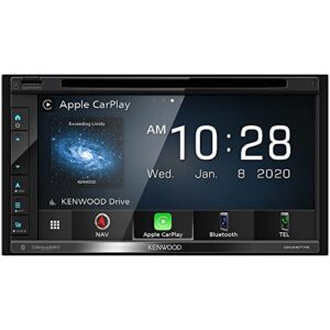 kenwood dnx577s 6.8″ dvd car stereo, garmin navigation built in, inrix traffic service, carplay and android auto, bluetooth, four camera inputs