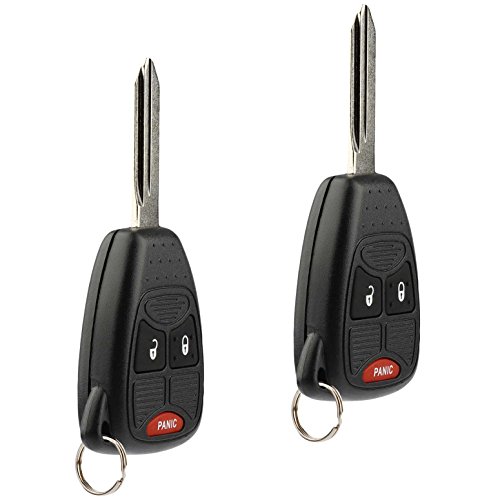 2x USARemote Keyless Entry Remote Key Fob 3btn for Wrangler Ram Durango Magnum Nitro Caliber Patriot Compass Aspen PT Cruiser