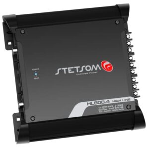 Stetsom HL 800.4 2 Ohms 4 Channel 800 Watts Class D Full Range Amplifier