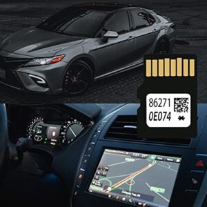 ANSIKE 2022 Latest Maps Update 86271 0E074 Navigation Micro SD Card Navigation GPS Card Compatible with Toyota USA and Canada Map