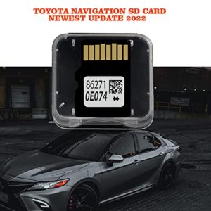 ANSIKE 2022 Latest Maps Update 86271 0E074 Navigation Micro SD Card Navigation GPS Card Compatible with Toyota USA and Canada Map