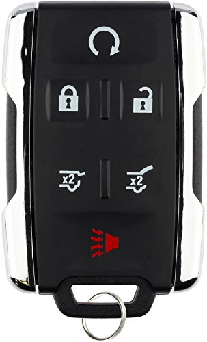 KeylessOption Keyless Entry Remote Control Car Key Fob Replacement for Suburban Tahoe M3N-32337100