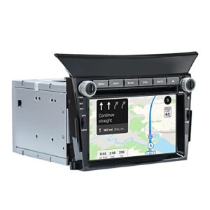 Double Din Car Stereo for Honda Pilot 2009 2010 2011 2012 2013 Android 11.0 OS 6G RAM+128G ROM 6.2 Inch Touchscreen Built in Navigation/DVD/WiFi/GPS Support 4G/Android Auto/Carplay