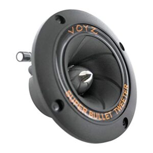 VOYZ 400 Watt 3.5” Piezo Super Horn Tweeters Aluminum Diaphragm 4-8 ohms 1 Pair (2pcs) (PET-1919)