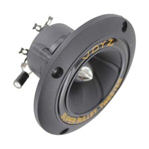 VOYZ 400 Watt 3.5” Piezo Super Horn Tweeters Aluminum Diaphragm 4-8 ohms 1 Pair (2pcs) (PET-1919)