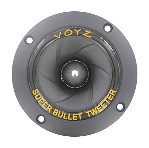 VOYZ 400 Watt 3.5” Piezo Super Horn Tweeters Aluminum Diaphragm 4-8 ohms 1 Pair (2pcs) (PET-1919)