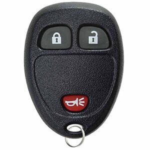 keylessoption keyless entry remote control car key fob replacement for 15913420