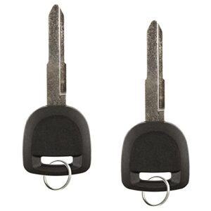 2x car key transponder for mazda remote maz24r-pt, maz24rt17, 80 bit