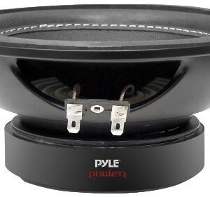 Pyle Car Subwoofer Audio Speaker - 8in Non-Pressed Paper Cone, Black Plastic Basket, Dual Voice Coil 4 Ohm Impedance, 800 Watt Power and Foam Surround for Vehicle Stereo Sound System - PLPW8D