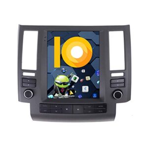 zwnav android 12 tesla car stereo for infiniti fx35 fx45 2003-2006, hd touch screen,car gps navigation head unit, carplay, radio, dsp