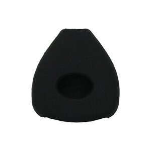 SEGADEN Silicone Cover Protector Case Holder Skin Jacket Compatible with TOYOTA 2 Button Remote Key Fob CV9406 Black